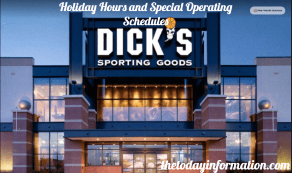 Holiday Hours and Special Operating